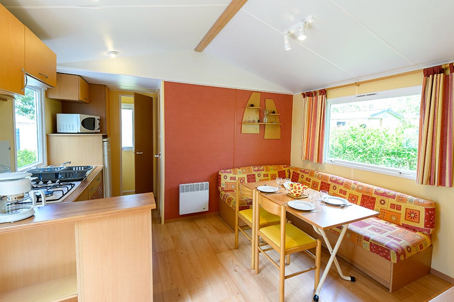 cuicine mobil home lagon