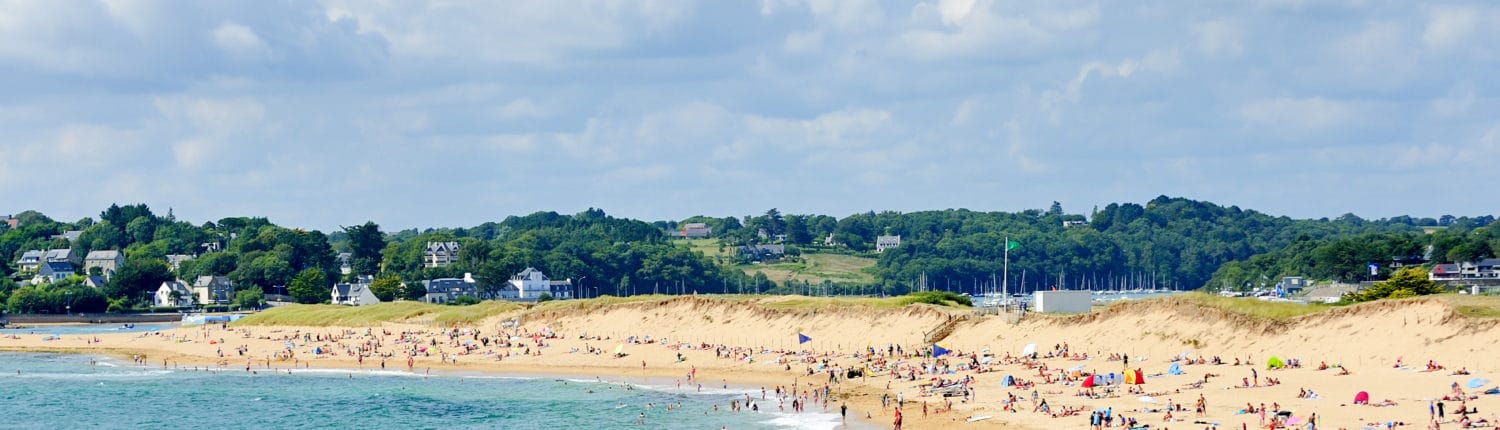 plage de la falaise guidel