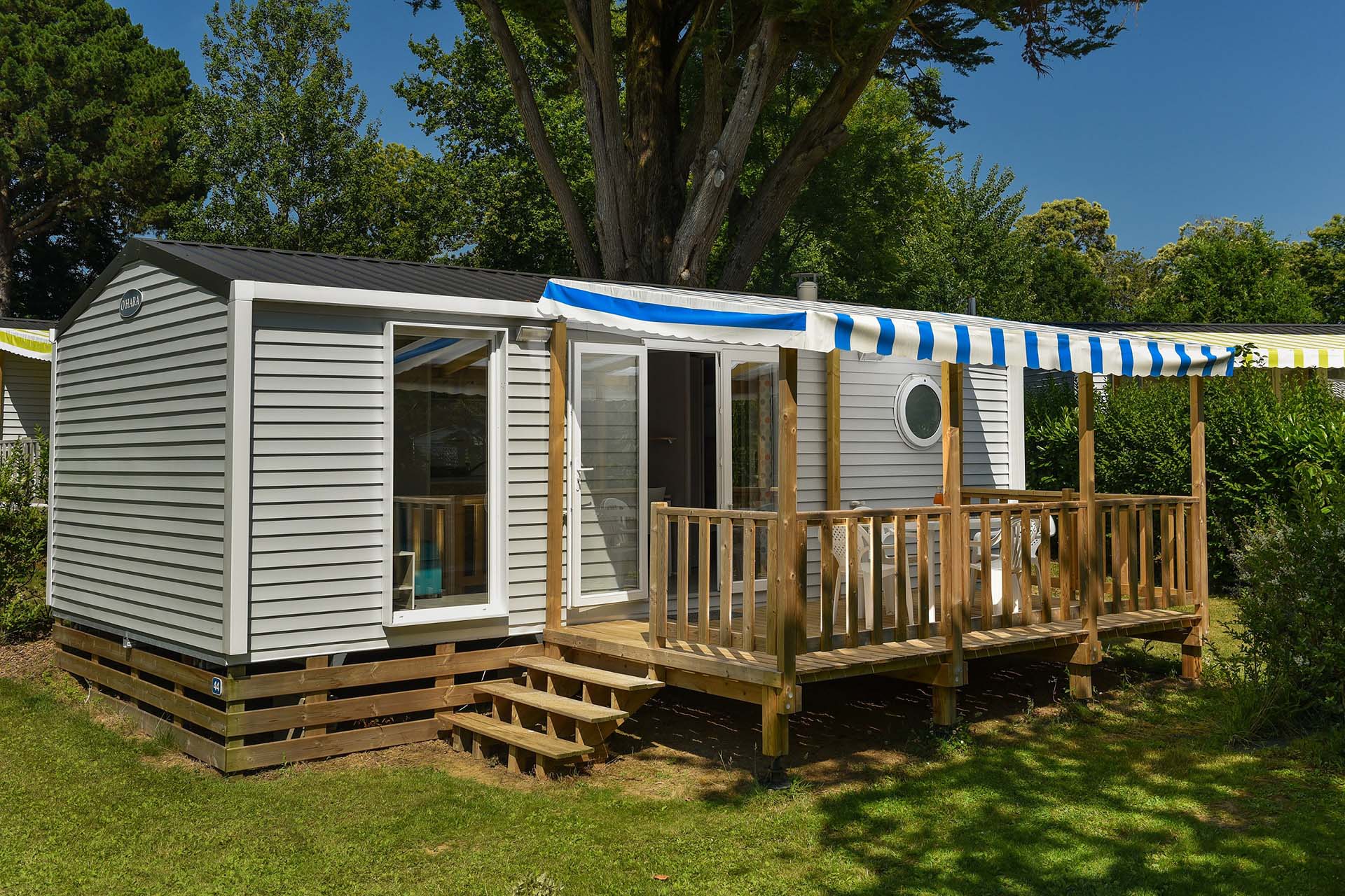 Location mobil-home - Camping Le Kergariou