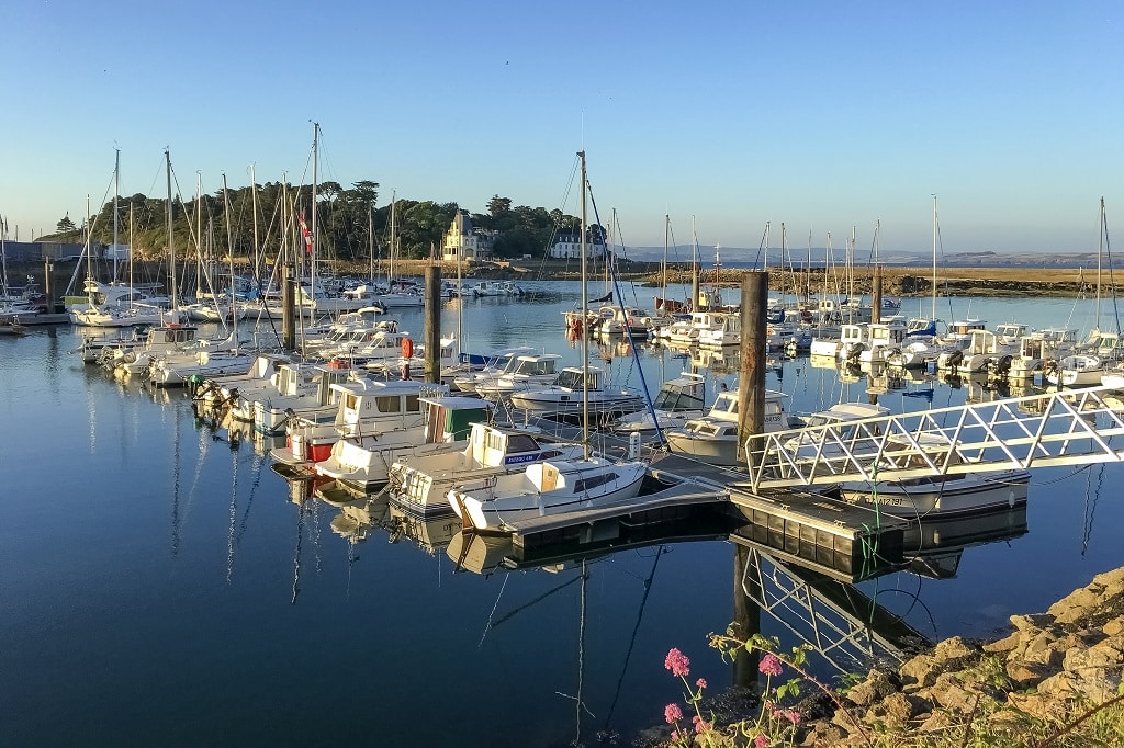 Port de Douarnenez vue des pontons