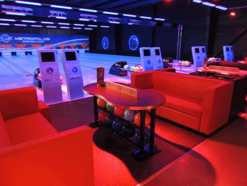 Métropolis bowling, laser game etc