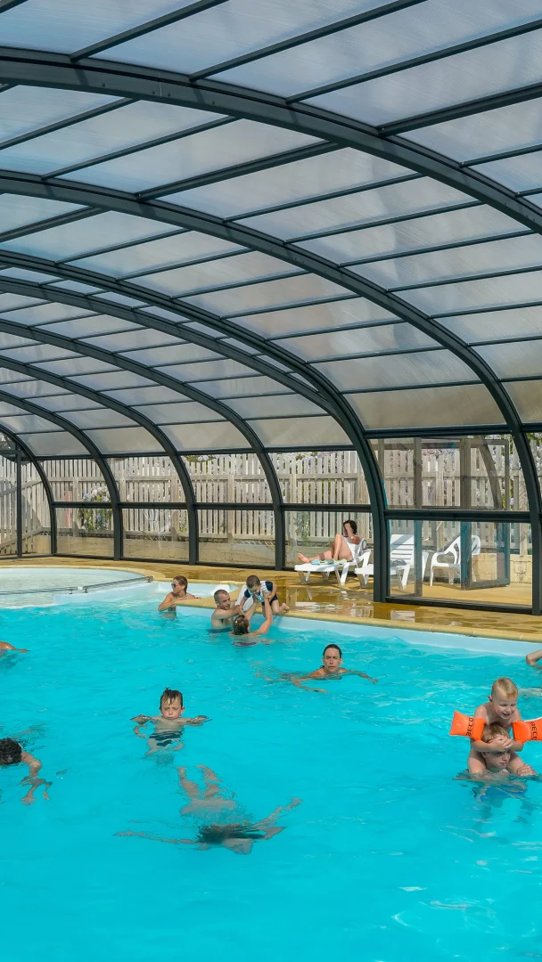 Camping avec piscine chauffée dans le Finistère sud.