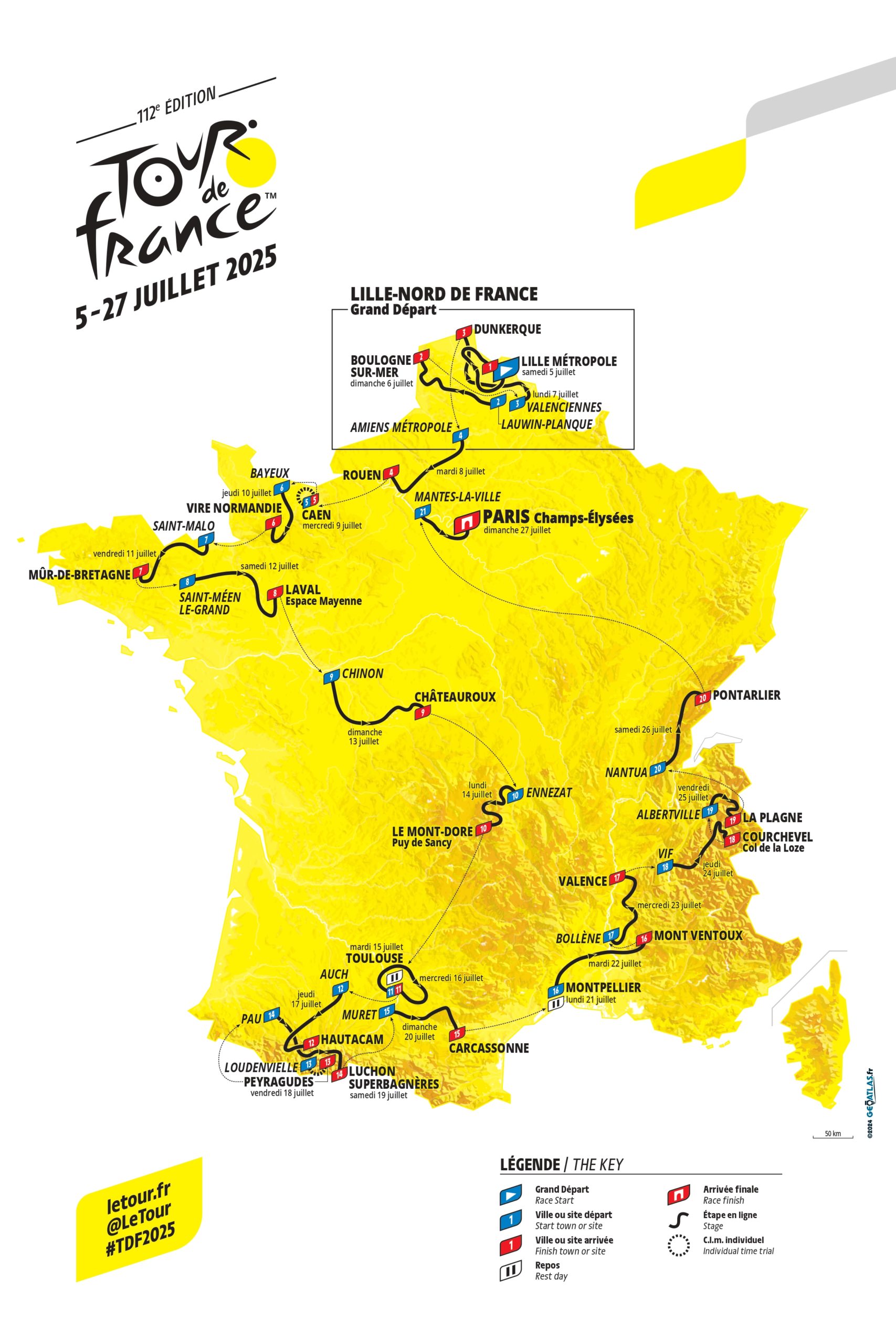 Tour de France wielrenner