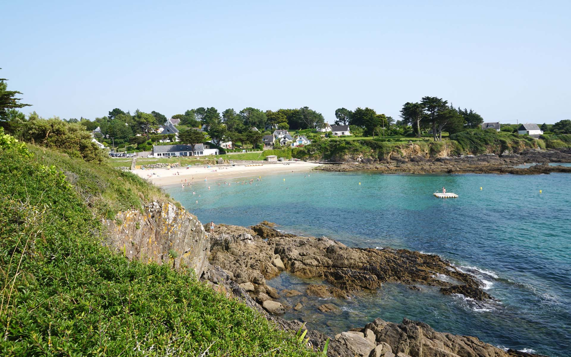 De stranden van Moëlan-sur-Mer: rustig en vriendelijk